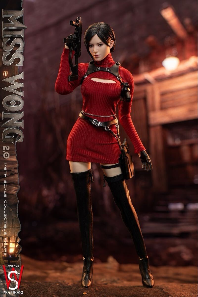 SWTOYS 1/6 ミス・ウォン 2.0 未開封新品 FS062 Miss Wong 2.0 アクションフィギュア 検) バイオハザード BIOHAZARD Leon レオン DAMTOYS