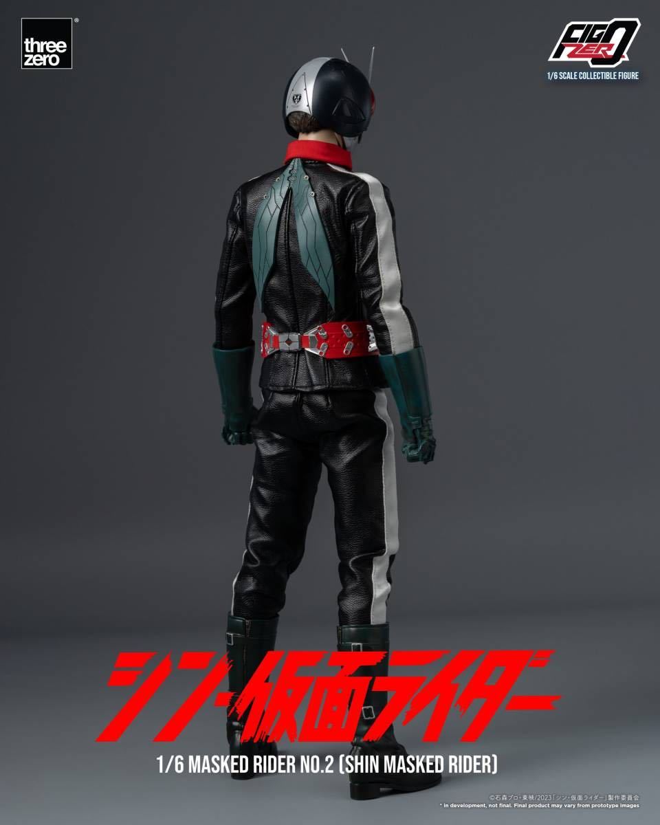 Threezero 1/6 フィグゼロ シン?仮面ライダー 仮面ライダー第2號 未開封新品 3Z0488 スリーゼロ MASKED RIDER 検) 第0號 サイクロン號