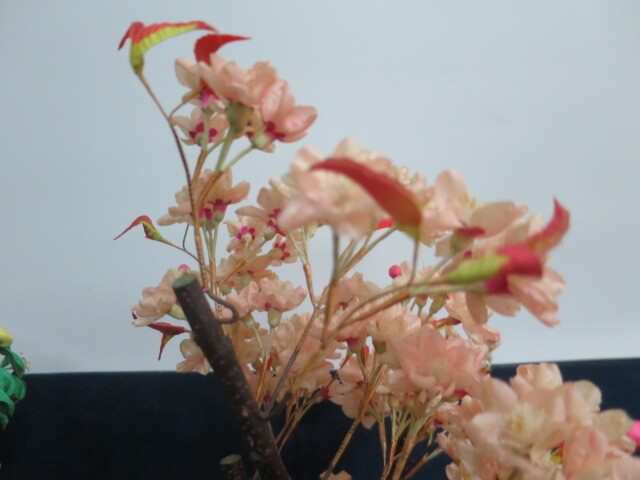 有職雲上流造花桜橘K-100」雛人形・雛道具・雛御殿.蒔絵〝雛 有職雲上流造花桜橘K-100」雛人形・雛道具・雛御殿.蒔絵〝雛