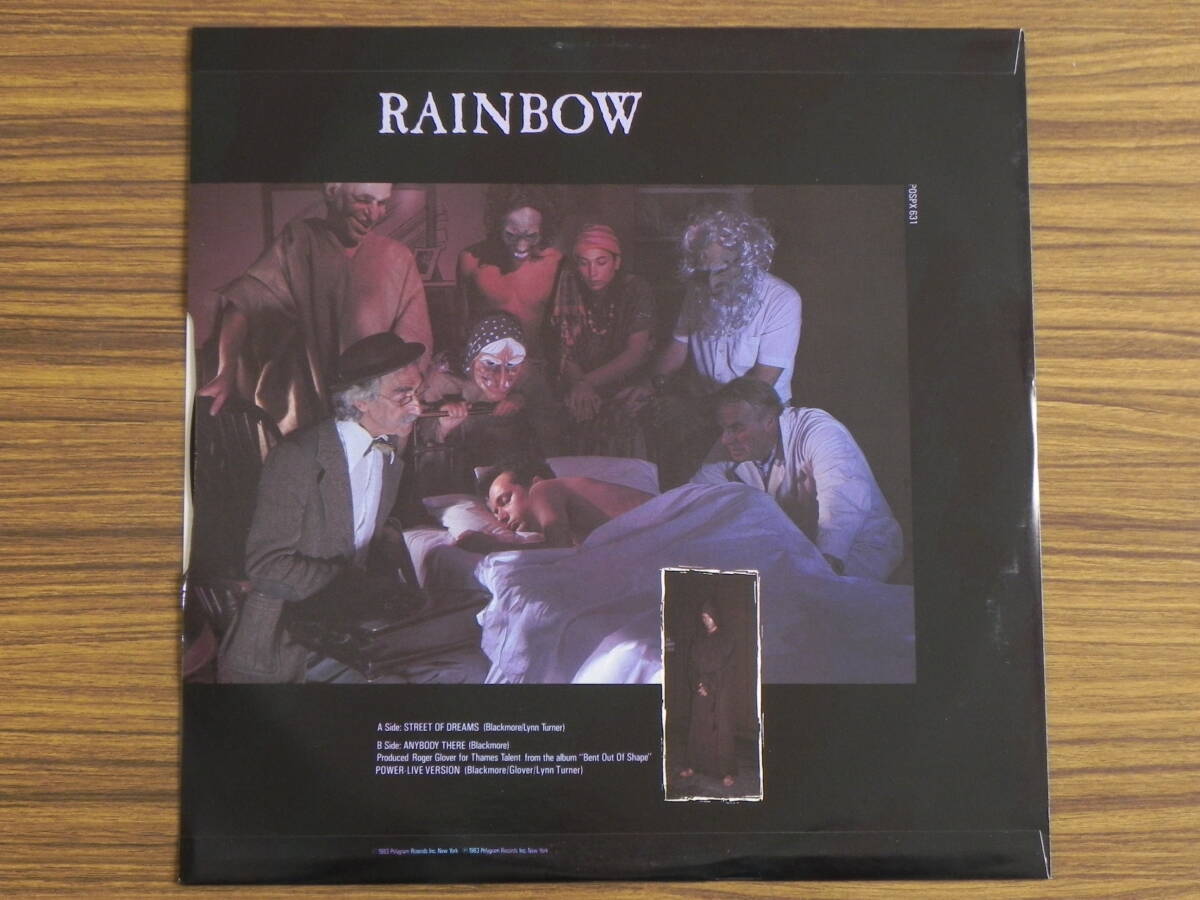 ★UK盤12”single★RAINBOW / STREET OF DREAMS レインボー / 3曲入り12インチ シングル POLYDOR POSPX 631★
