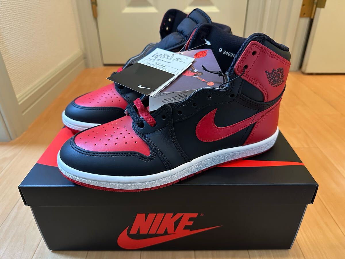 27cm NIKE AIR JORDAN 1 HIGH 85 BRED 2025 ナイキ エア 27cm NIKE AIR JORDAN 1 HIGH 85 BRED 2025 ナイキ エア