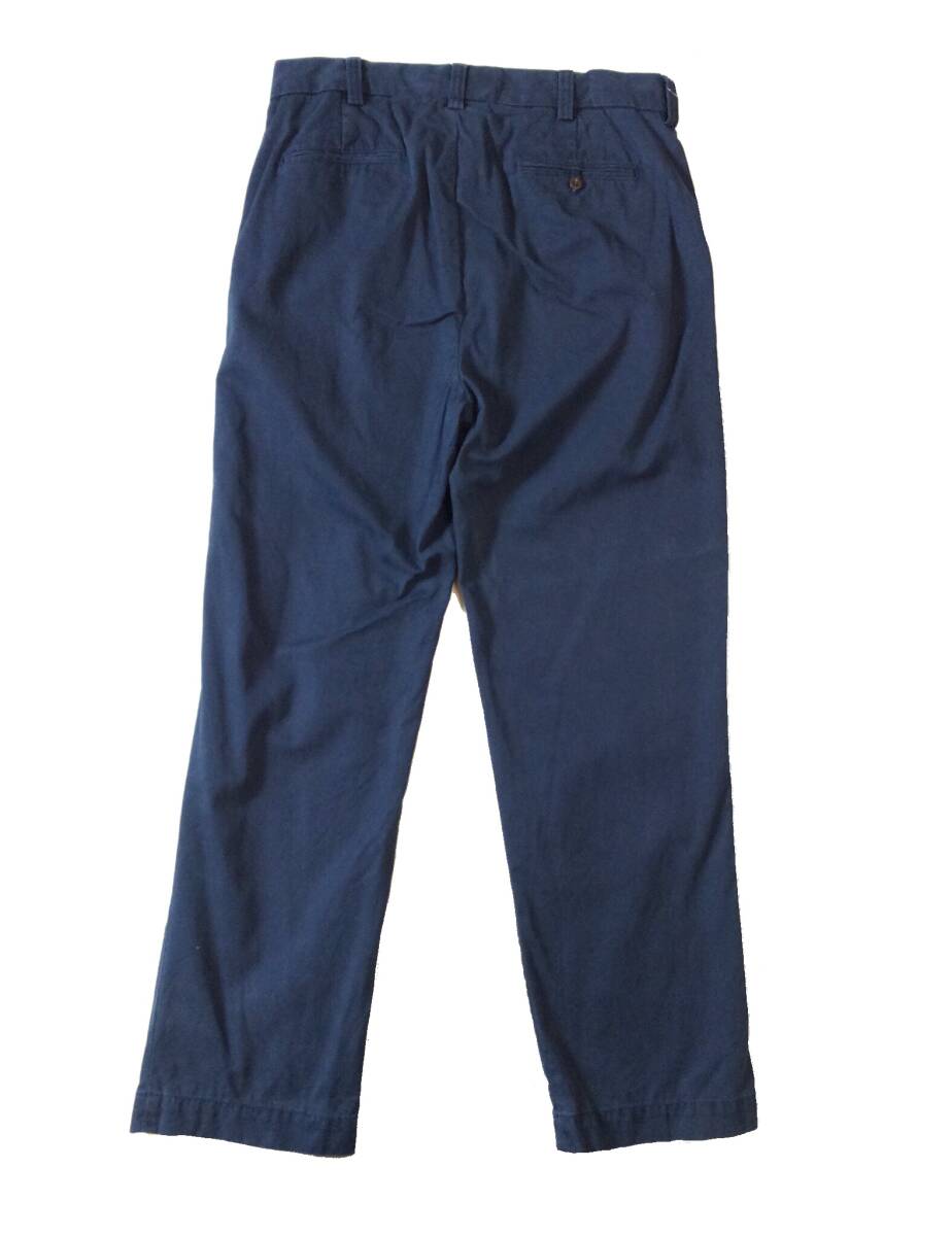 POLO RALPH LAUREN ラルフローレン チノパン ワークパンツ パンツ ネイビー コットン メンズ W34