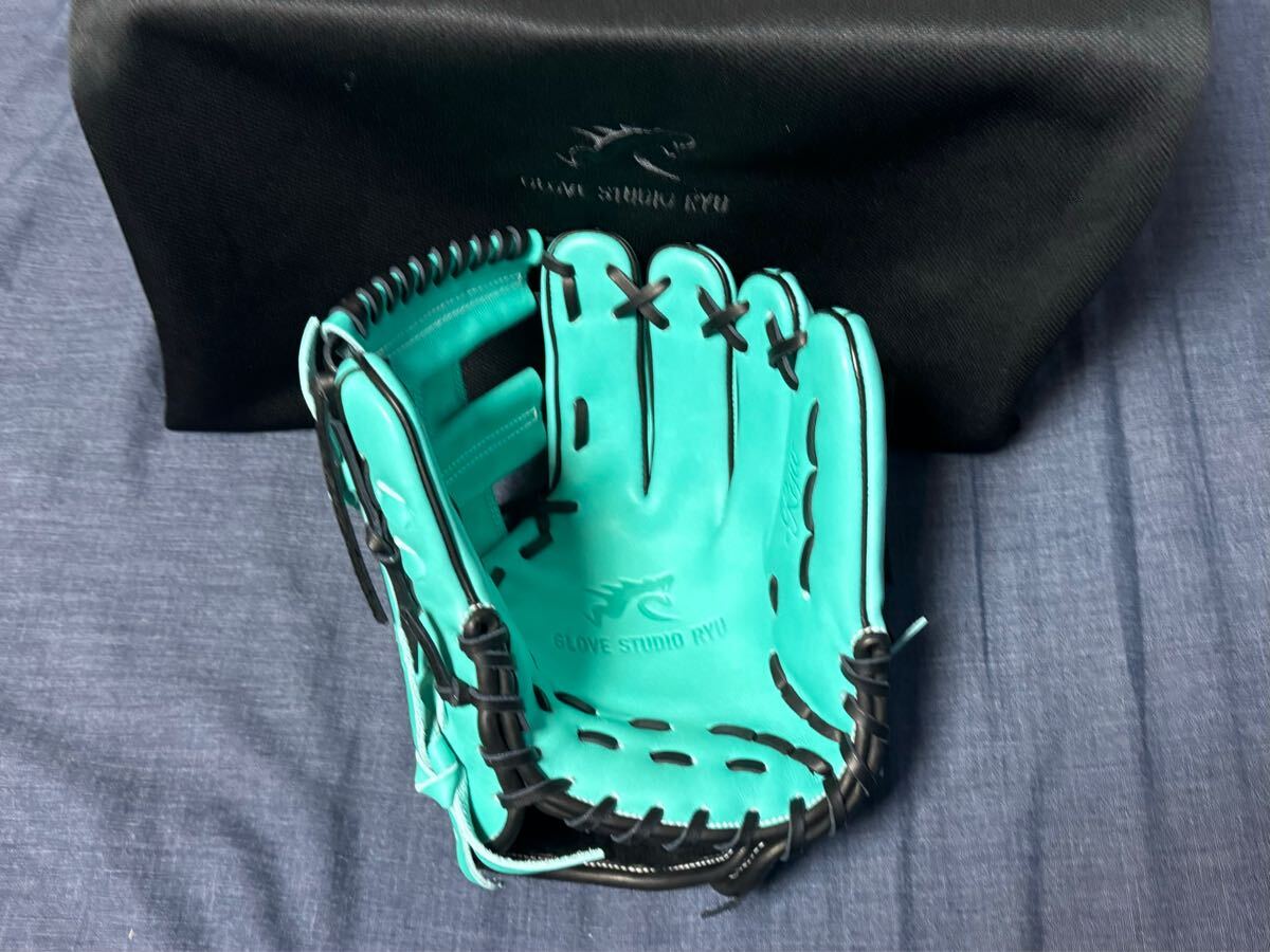 RYU 硬式用 内野手用 右投げ RYU-402 T BLUE ティファニーブルー RYU 硬式用 内野手用 右投げ RYU-402 T BLUE ティファニーブルー
