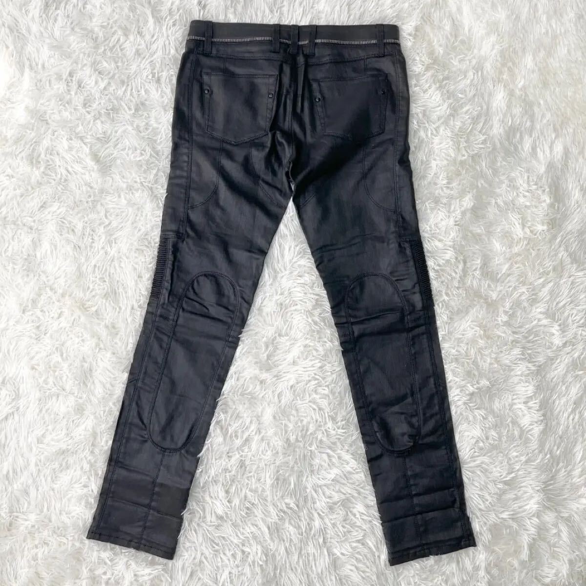 希少 極美品 グッチ GUCCI biker pants バイカー パンツ 希少 極美品 グッチ GUCCI biker pants バイカー パンツ