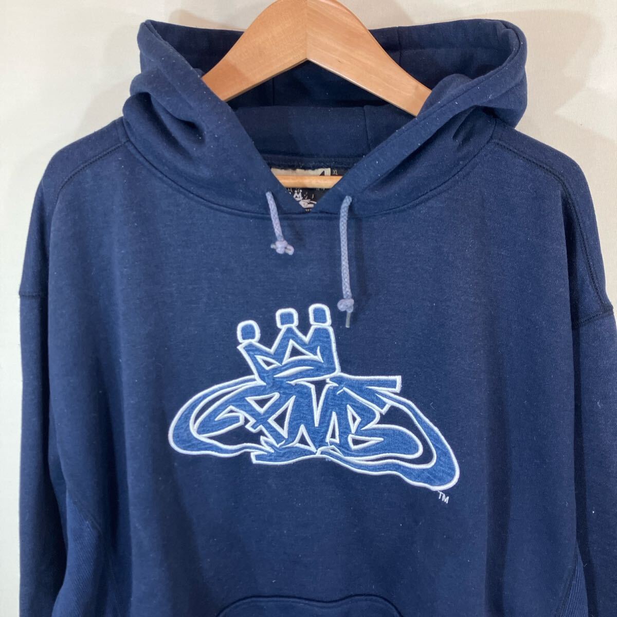 90s INDEPENDENT ネイビー パーカー M 90s INDEPENDENT インディペンデント パーカー XL ネイビー