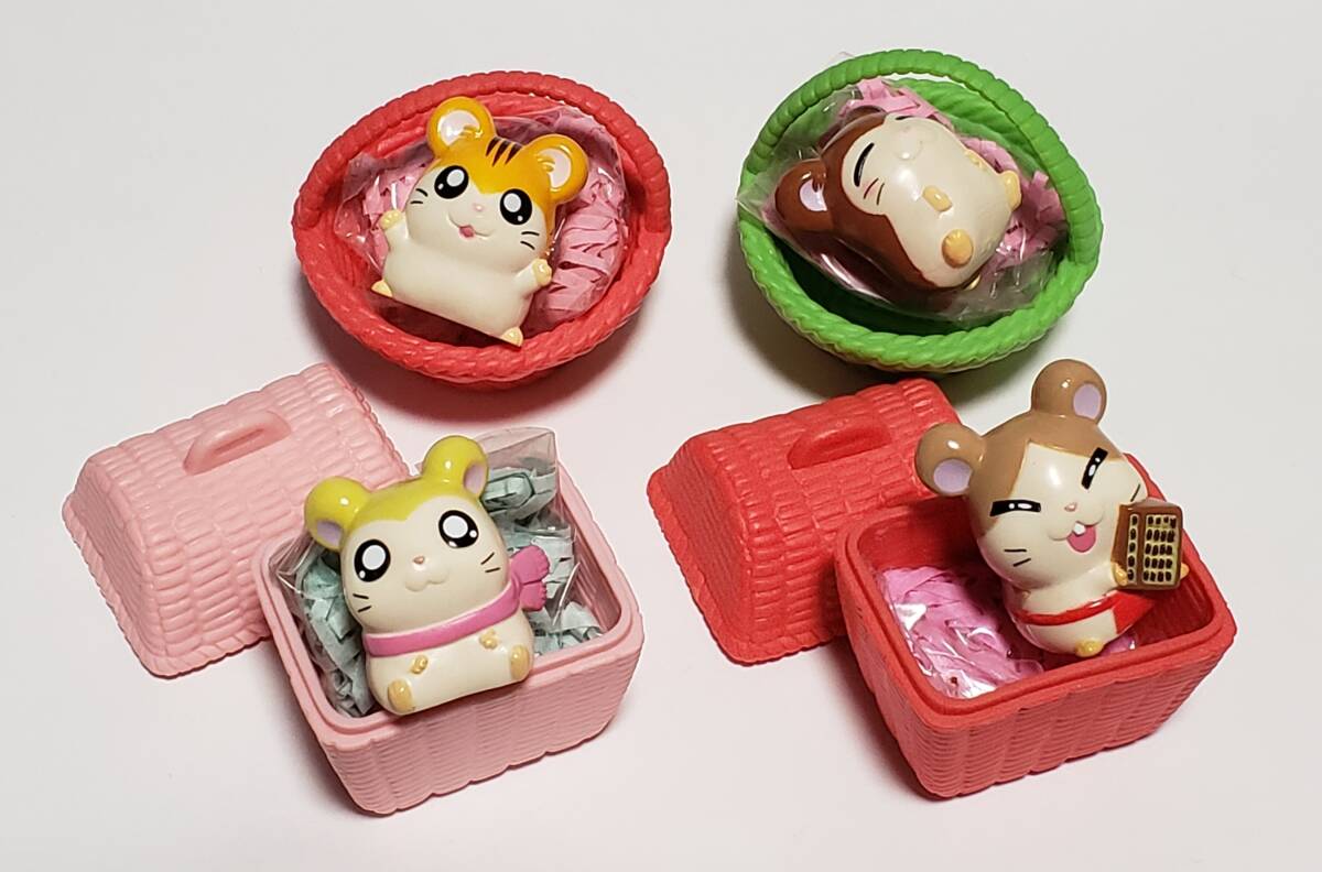 とっとこハム太郎 ハムちゃんず カラフル バスケット 4種セット とっとこハム太郎 ハムちゃんず カラフル バスケット 4種セット