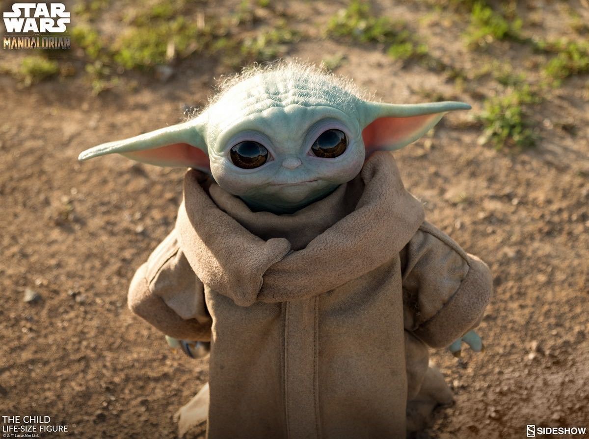Sideshow 1/1 スターウォーズ マンダロリアン グローグ 未開封 Sideshow 1/1 スターウォーズ マンダロリアン グローグ 未開封