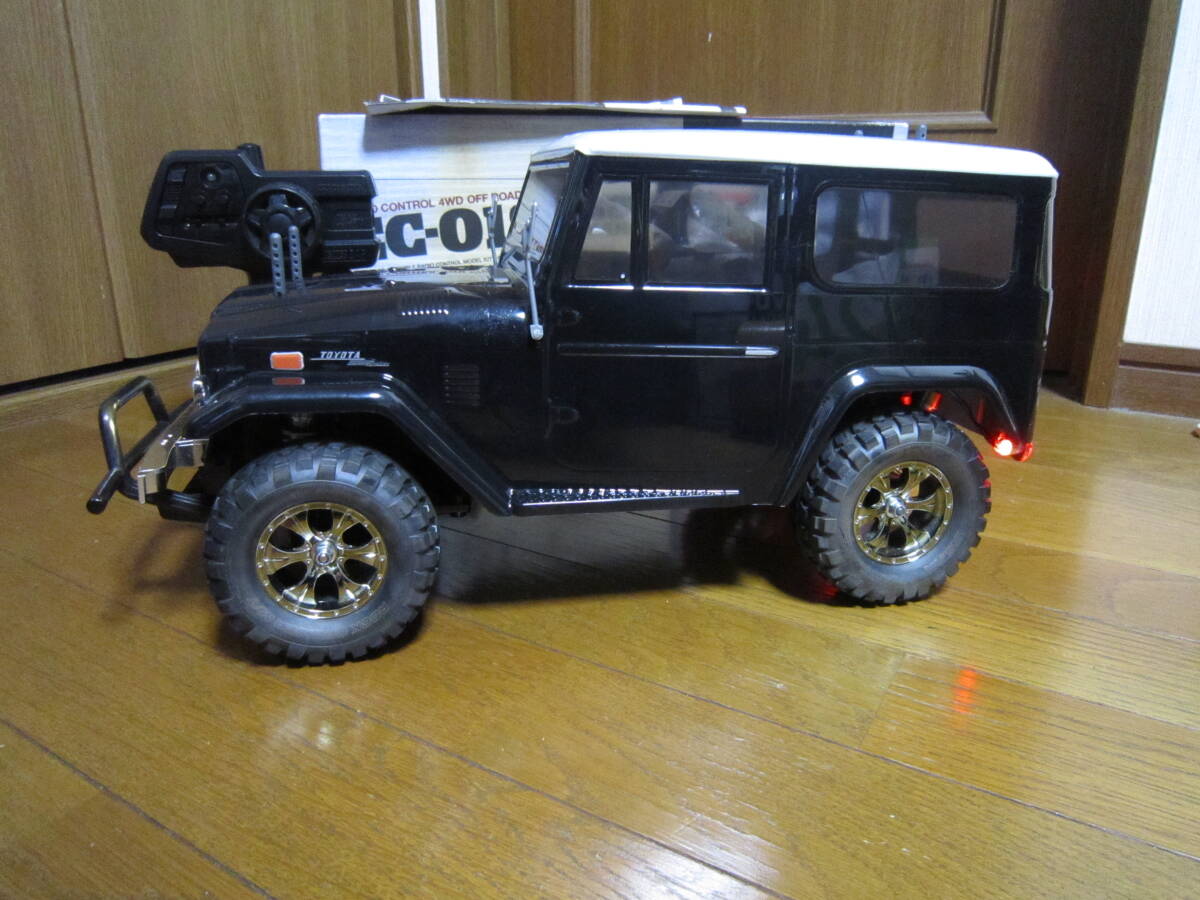 タミヤ CC-01トヨタ ランドクルーザー40 フルセット LED フルベア! タミヤ CC-01トヨタ ランドクルーザー40 フルセット LED