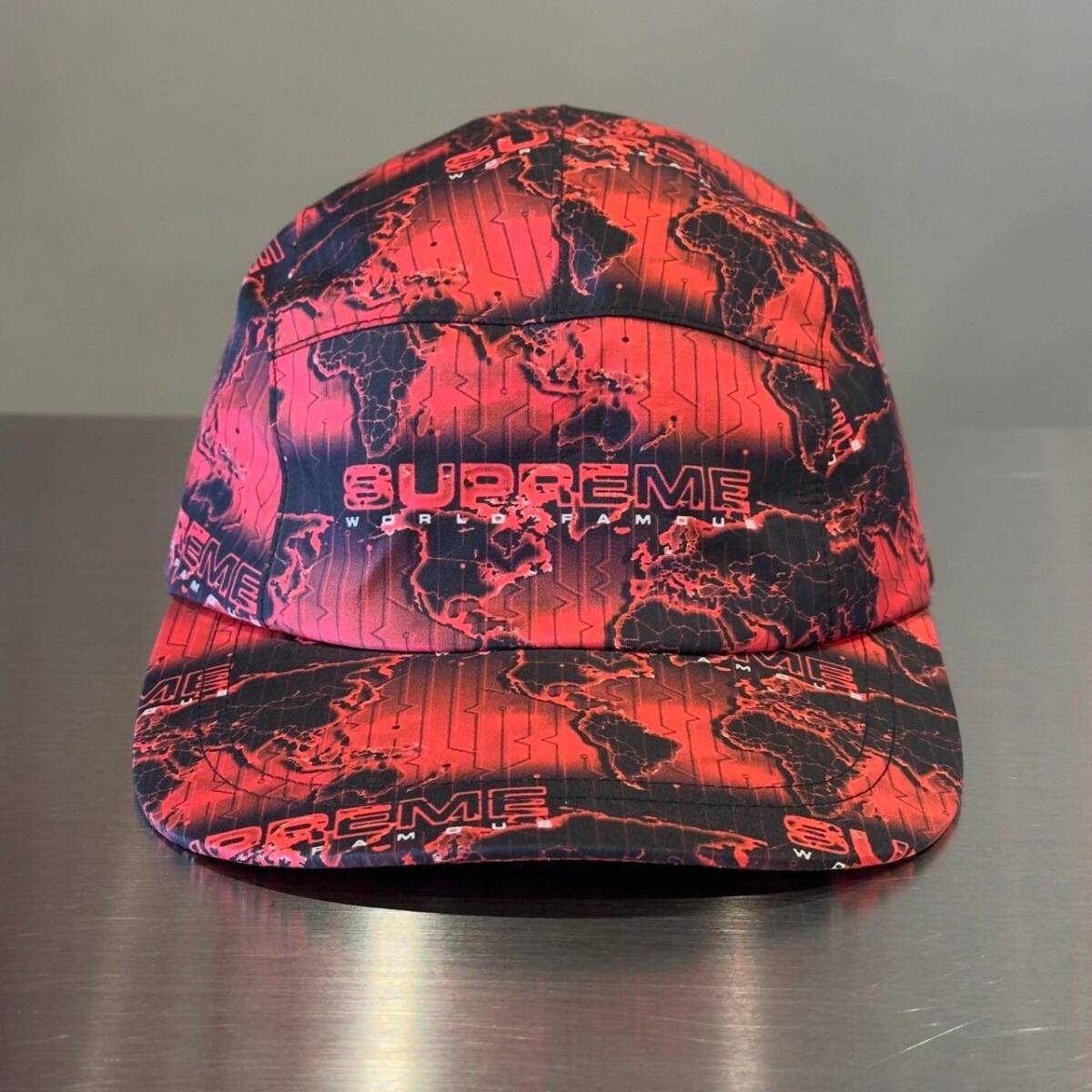 『Supreme』シュプリーム 総柄 キャンプキャップ