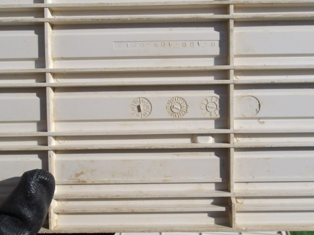 千葉 ⑥ 苗板 2枚セット 苗取り板 苗置き 田植機 パーツ 部品 田植え機 苗取り 苗すくい 中古品 ■2625013005