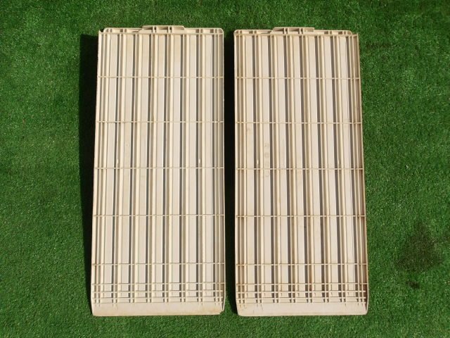 千葉 ⑥ 苗板 2枚セット 苗取り板 苗置き 田植機 パーツ 部品 田植え機 苗取り 苗すくい 中古品 ■2625013005