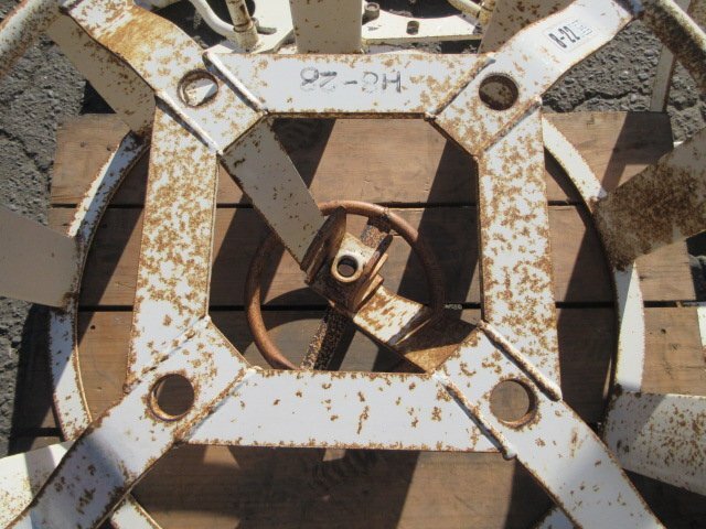  Ibaraki металлический колесо 8-22Ⅰ type диаметр 870mm заземление (элект.) ширина 280mm трактор Attachment заливное рисовое поле . рисовое поле колесо подставка имеется #2125022582