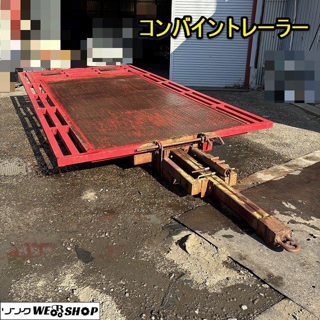  Tochigi комбайн прицеп качание тип двойные шины машина для посадки риса трактор тяга транспортировка транспортировка доставка по суше б/у #4125013101