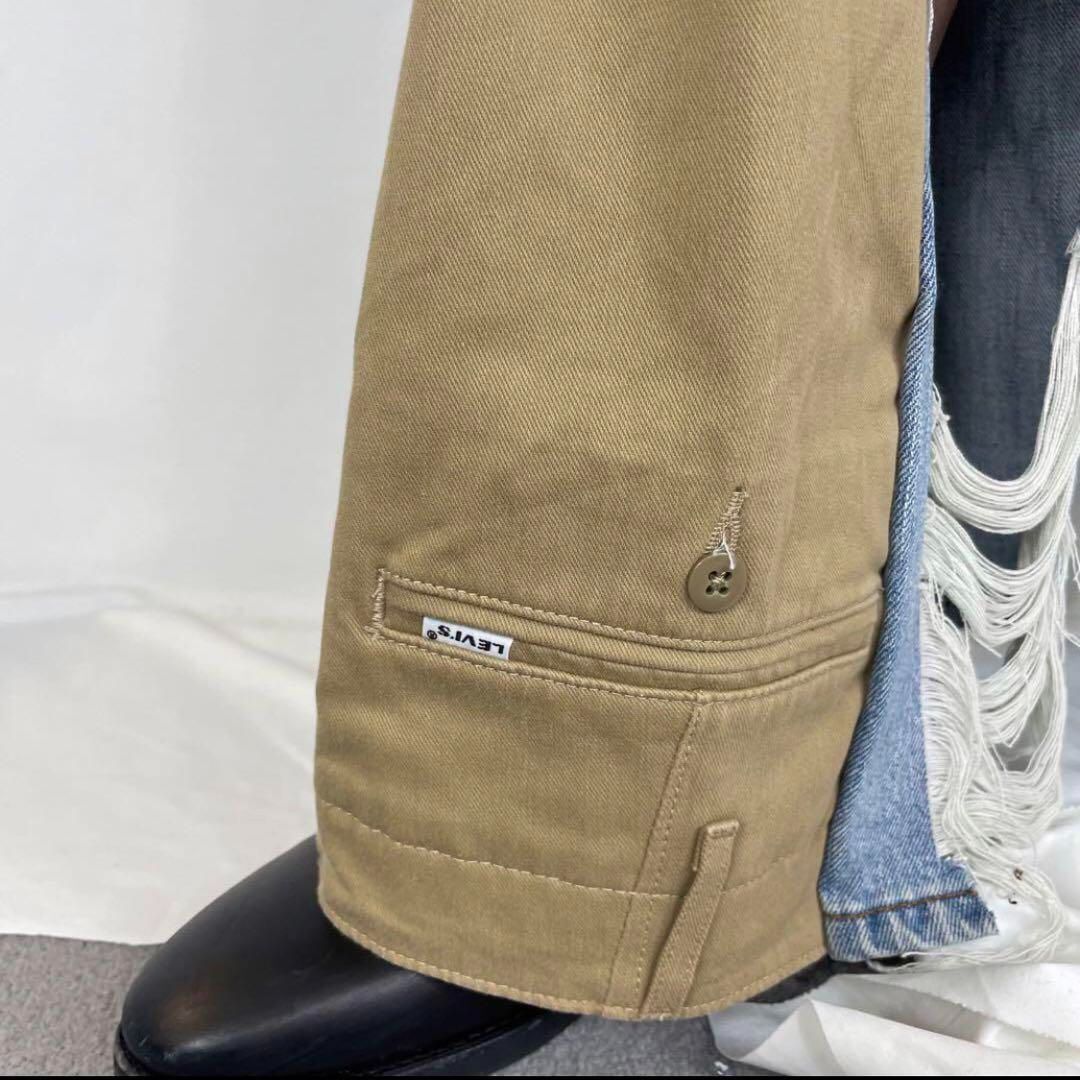 R74【リメイク】デニムフレアパンツ 再構築 袴パンツ y2k R74【リメイク】デニムフレアパンツ 再構築 袴パンツ y2k