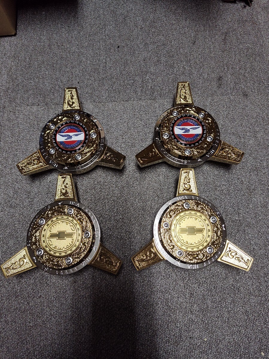 エングレービング ゴールド ノックオフ ゼニス チップ付き インパラ ローライダー デイトン キャデラック ハイドロ シボレー _画像1