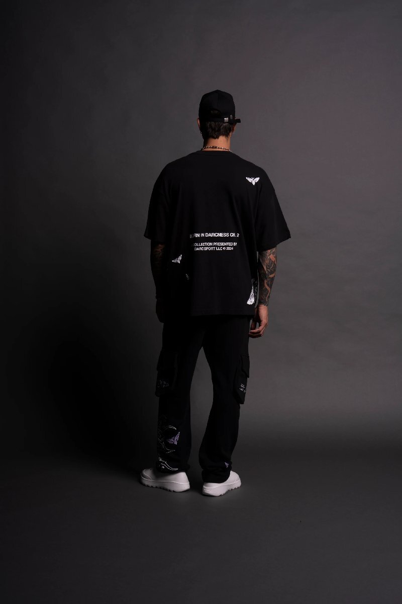 今話題のアイテムを Darc Sport DARCNESS KNIGHT FALL OVERSIZED TEE BLACK L ダルク Lサイズ