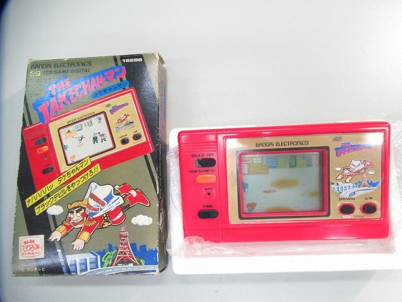 BANDAI LCD GAME DIGITAL タケチャンマン レトロゲーム【動作 BANDAI LCD GAME DIGITAL タケチャンマン レトロゲーム【動作