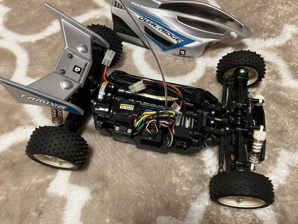 Tamiya Duel Ridge ラジコンカー 中古 ☆ TAMIYA☆ タミヤ ☆ 田宮 ☆ 1/10 ラジコンカー デュアル
