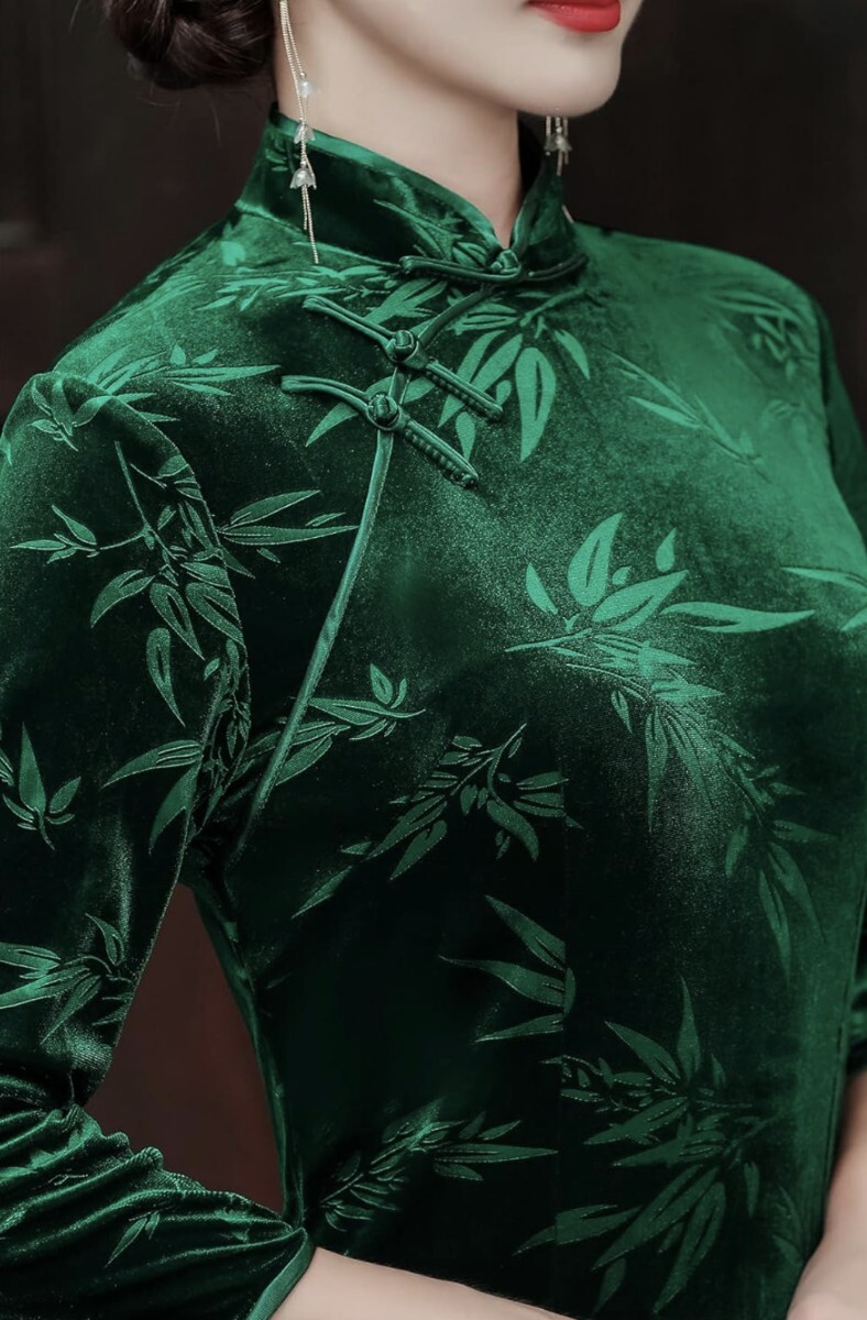 チャイナドレス　 ナイトドレス　 チャイナ服　新品　 コスプレ衣装　大きいサイズ　5XL　6Lサイズ_画像7