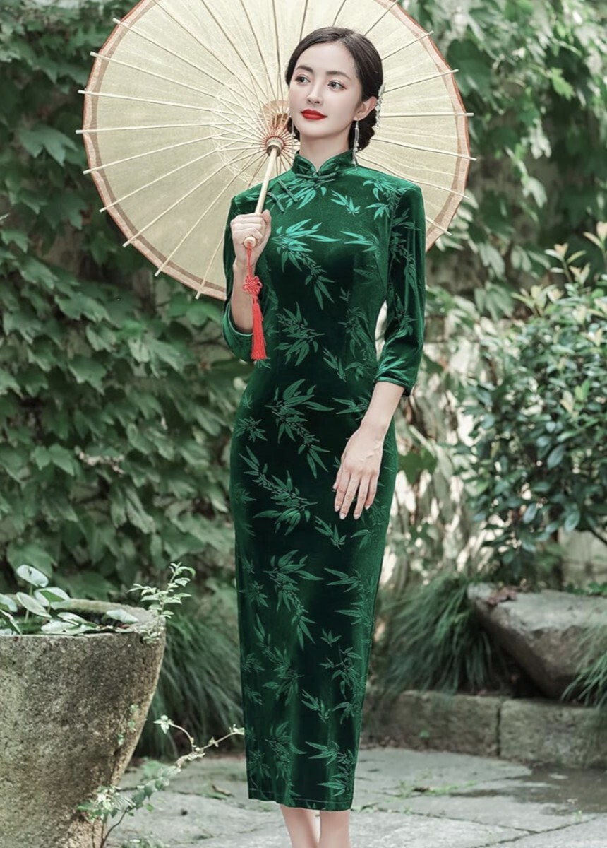 チャイナドレス　 ナイトドレス　 チャイナ服　新品　 コスプレ衣装　大きいサイズ　5XL　6Lサイズ_画像4