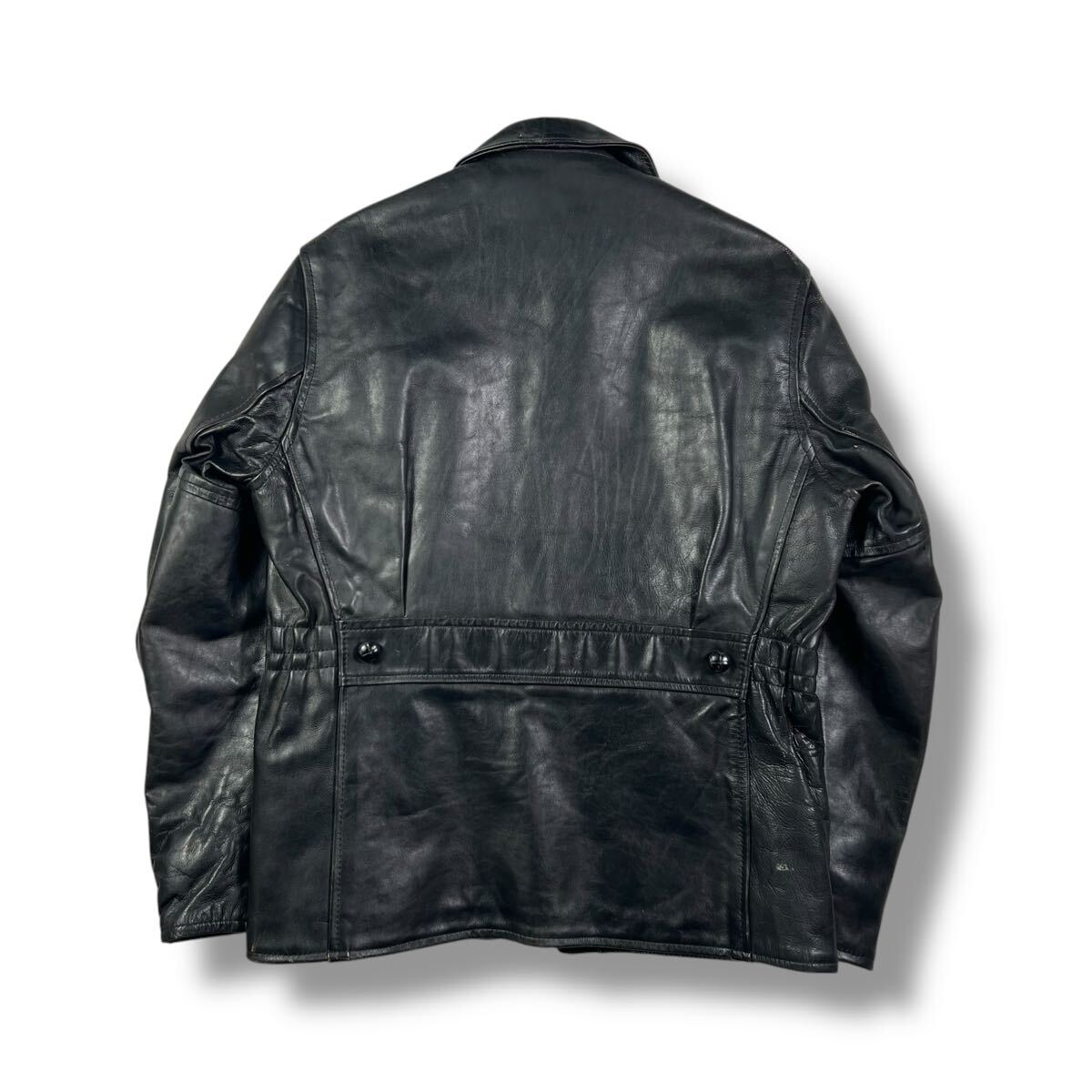 スコットランド製 AERO LEATHER エアロレザー ステアハイド レザー 