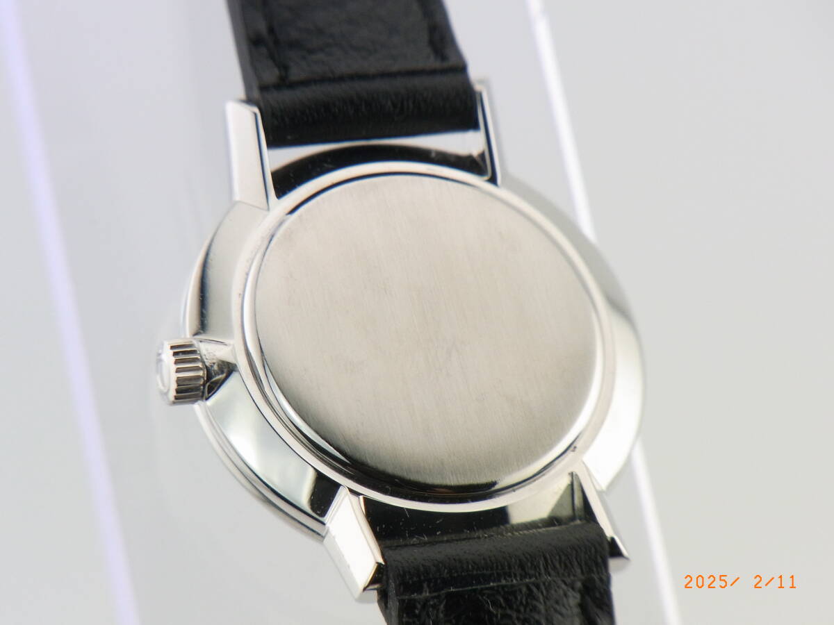 OH/ポリッシュ済）Omega　オメガ　ジュネーブ　手巻き　レディース　Ref511.410　Cal625　稼働品　美品　新品ベルト