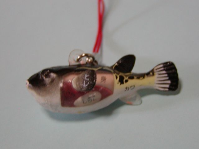 携帯ストラップ ふぐ 河豚 フグ 海魚 部位まるみえ 図鑑 スケルトン フィギュア マスコット アクセサリー スマホ グッズ_画像1