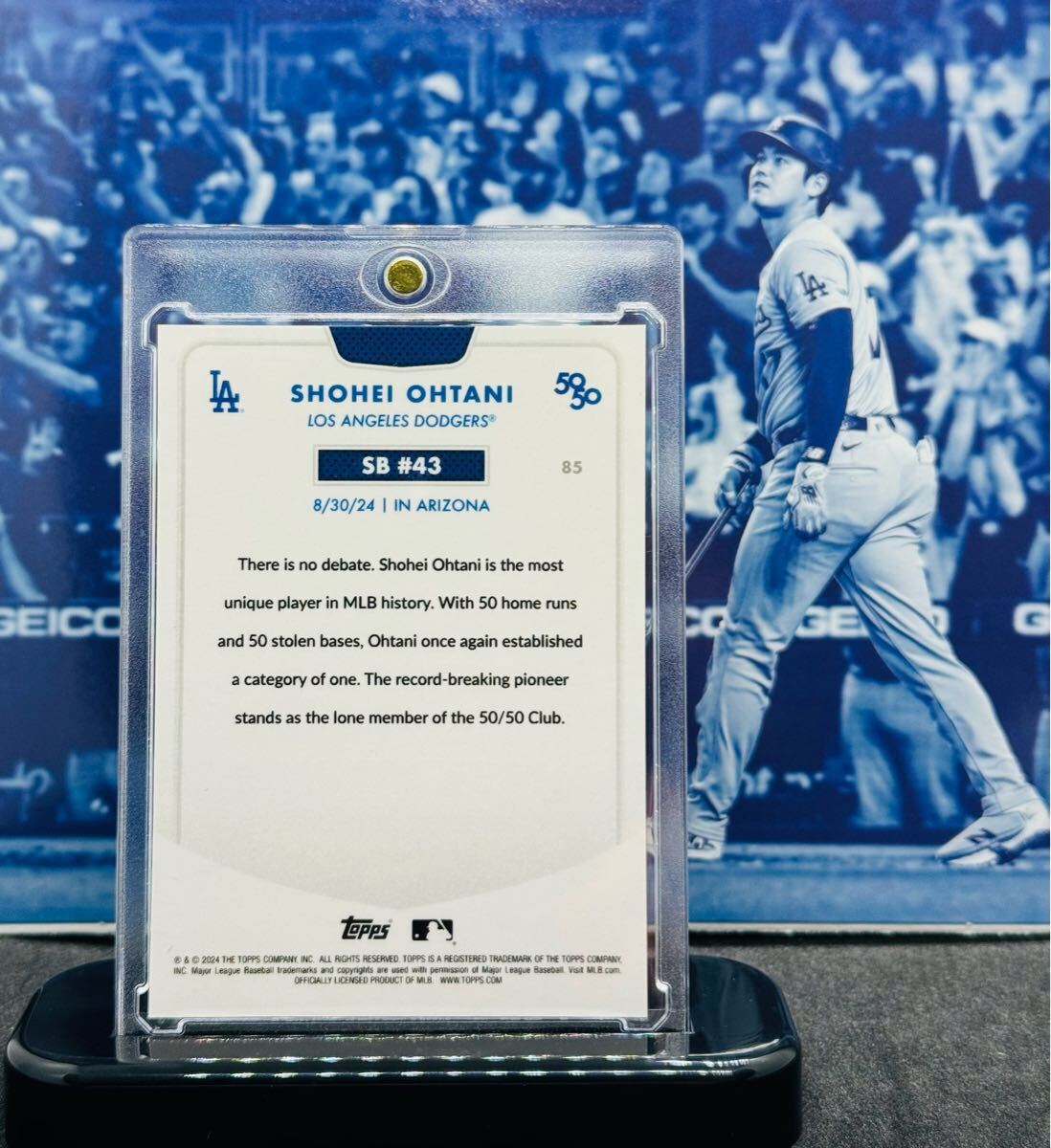 ☆10枚限定☆ 2024 Topps 50/50 MLB 大谷翔平 shohei ohtani SB ☆10枚限定☆ 2024 Topps 50/50 MLB 大谷翔平 shohei ohtani SB