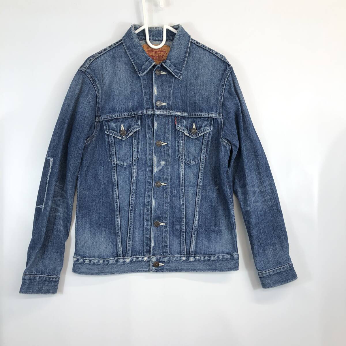 リーバイス 70505 USED加工 デニムジャケット キムタク着用 リーバイス 70505 USED加工 デニムジャケット キムタク着用
