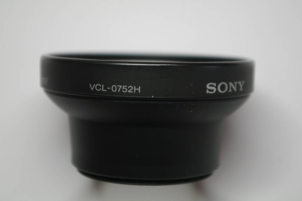 ony レンズ　VCL?0752H ワイドコンバージョンレンズ　52mm 0.7 ソニー ■JHC17