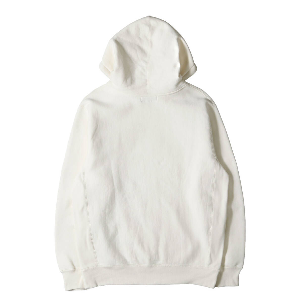 【美品】HideandSeek ハイドアンドシーク パーカー サイズ:M / TENDERLOIN コラボロゴ ヘビーウェイト スウェット パーカー オフホワイト