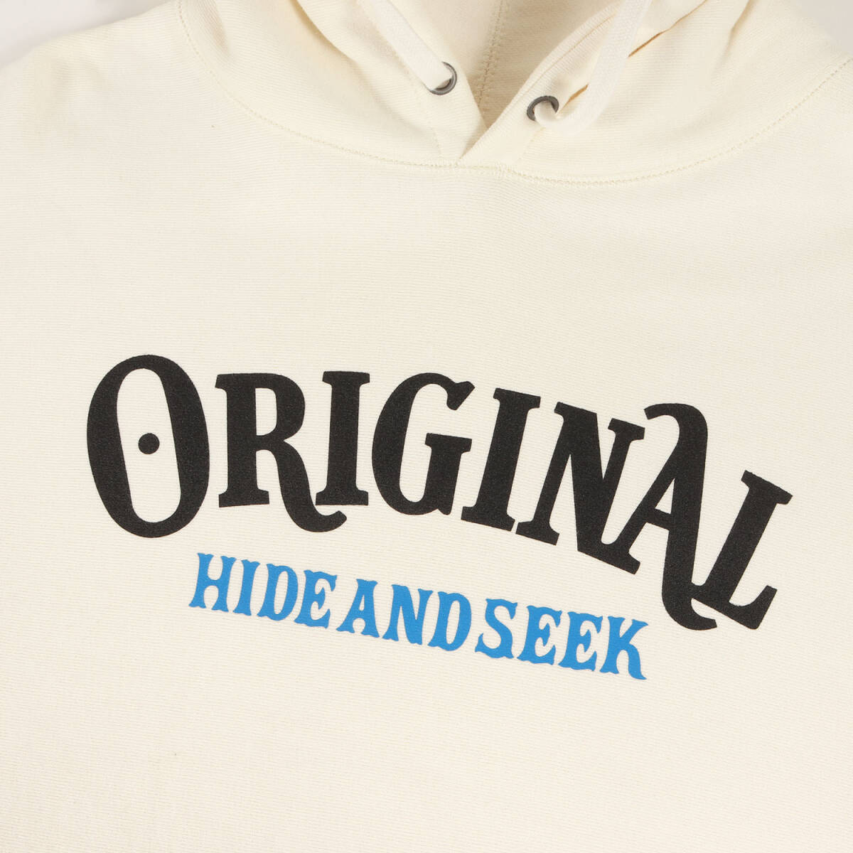【美品】HideandSeek ハイドアンドシーク パーカー サイズ:M / TENDERLOIN コラボロゴ ヘビーウェイト スウェット パーカー オフホワイト