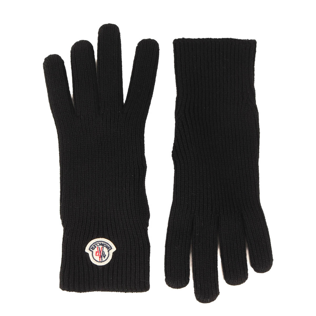 【新品】MONCLER モンクレール サイズ:XL / 23AW ニット グローブ (GUANTI TRICOT) / ブラック 黒 / イタリア制 ブランド 小物