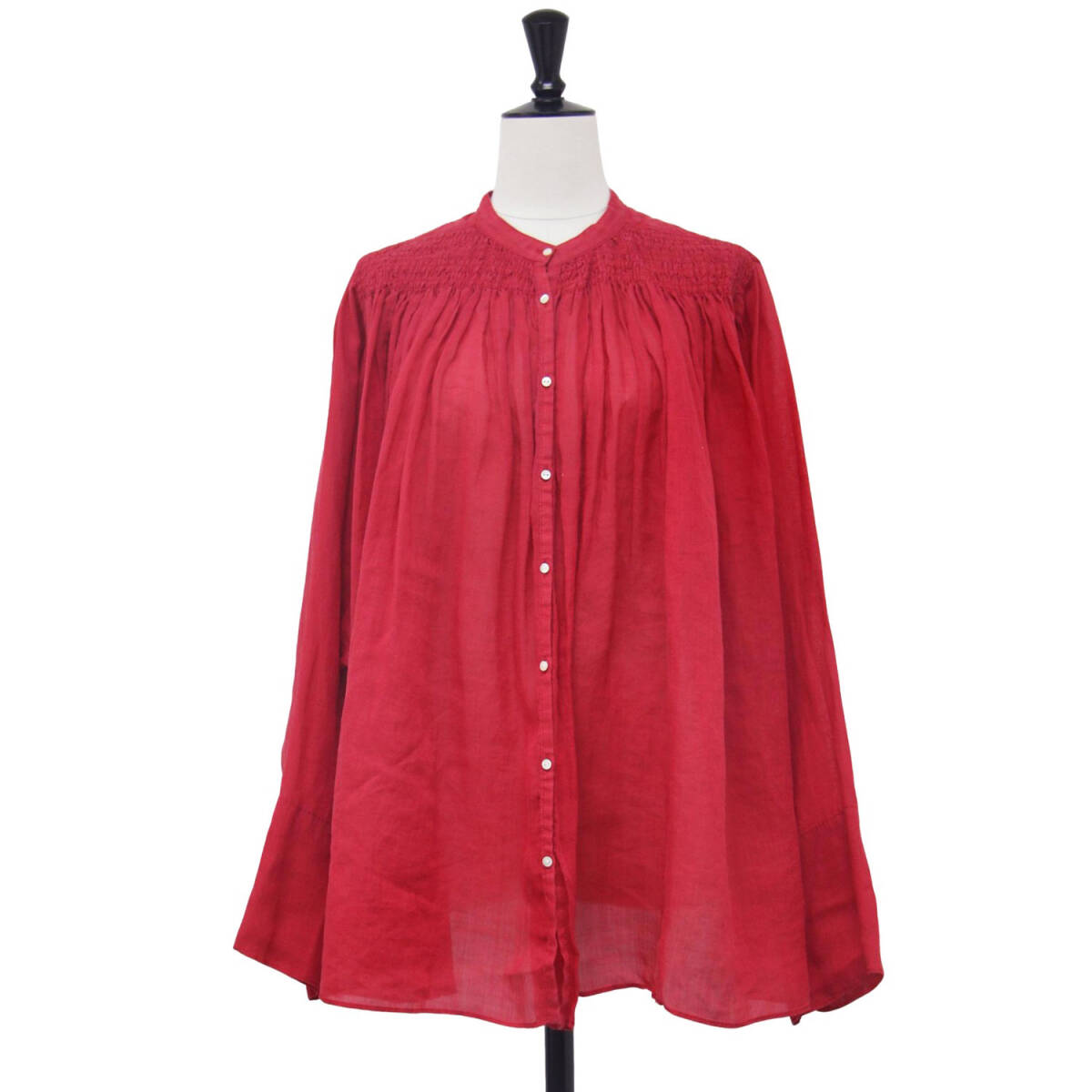 カレンソロジー<C.S.G＞ラミーギャザーブラウス　美品 Curensology - 【美品】 Curensology / カレンソロジー