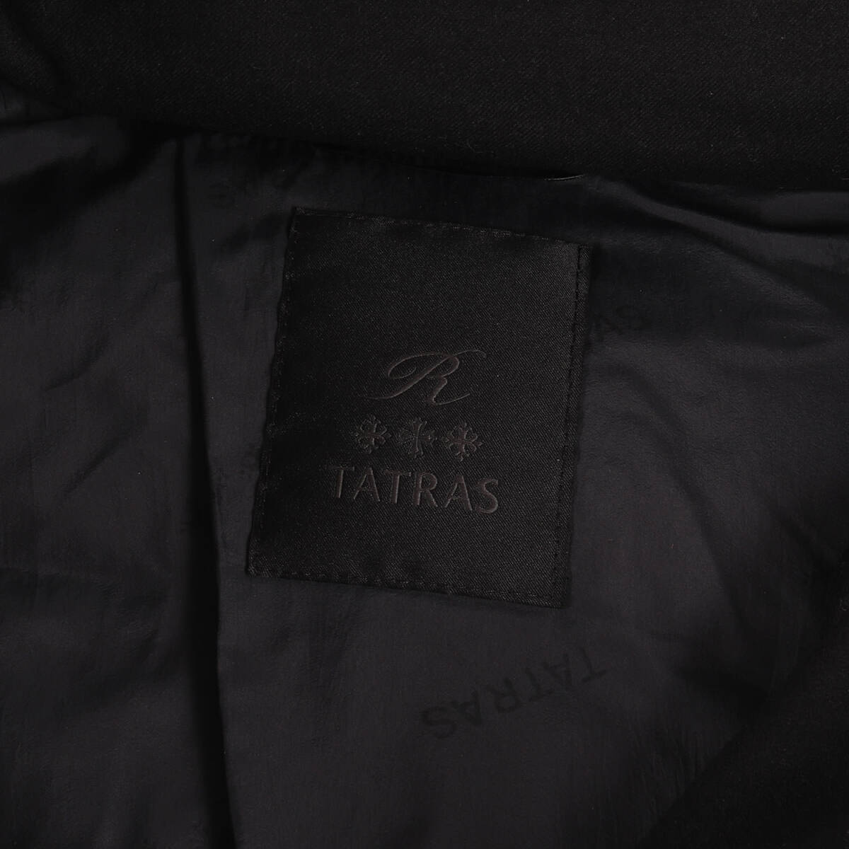 【美品】TATRAS タトラス ジャケット サイズ:05 / 24AW シルク混 ウール ダウン ジャケット (DOMIZIANO MTAT24A4289-D) / ブラック