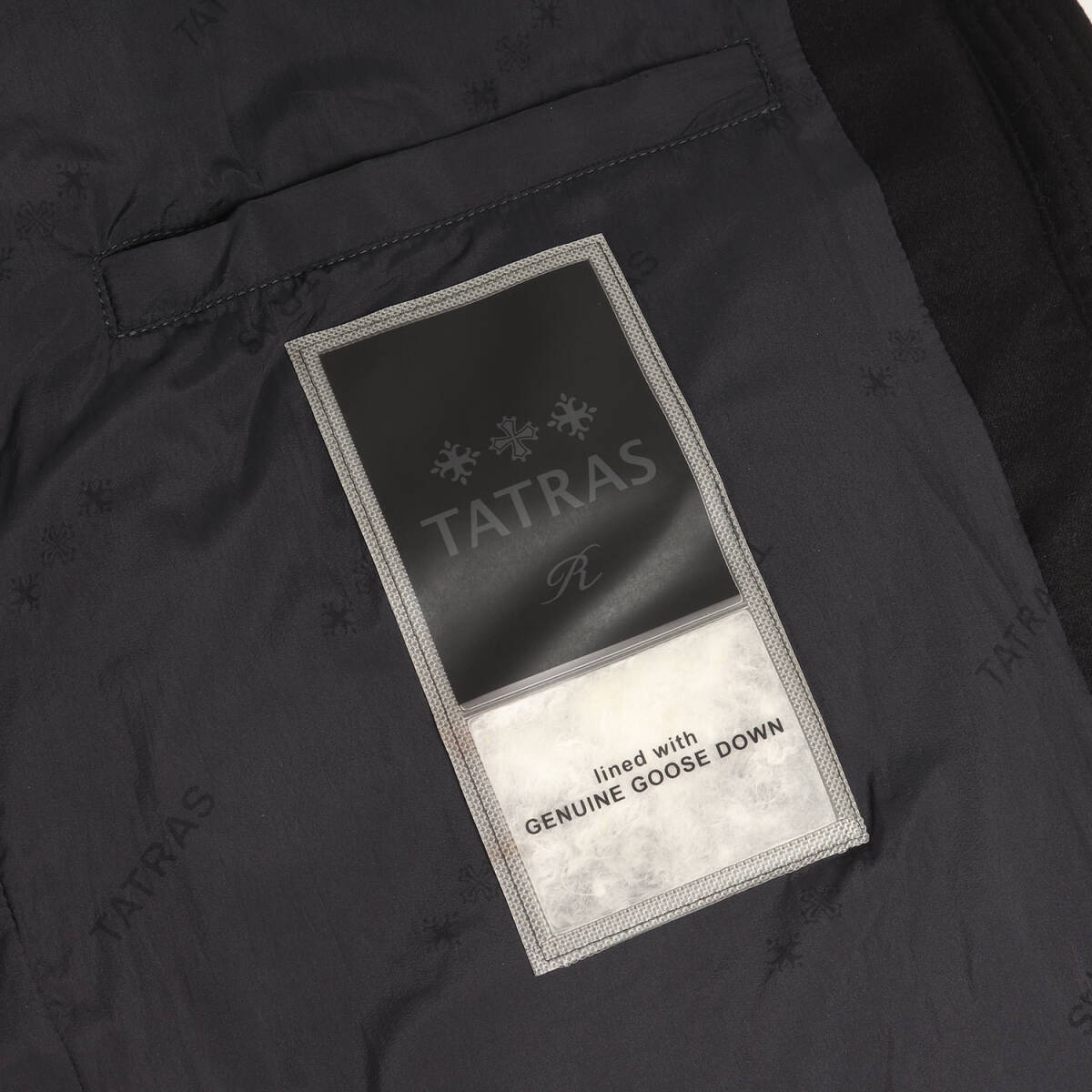 【美品】TATRAS タトラス ジャケット サイズ:05 / 24AW シルク混 ウール ダウン ジャケット (DOMIZIANO MTAT24A4289-D) / ブラック