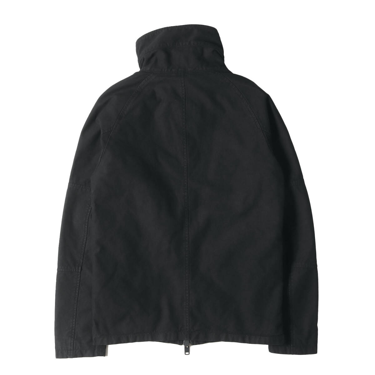 ripvanwinkle リップヴァンウィンクル ジャケット サイズ:4 / バックサテン パテッド ブルゾン (Neo Riding Blouson RL-2705) / ブラック