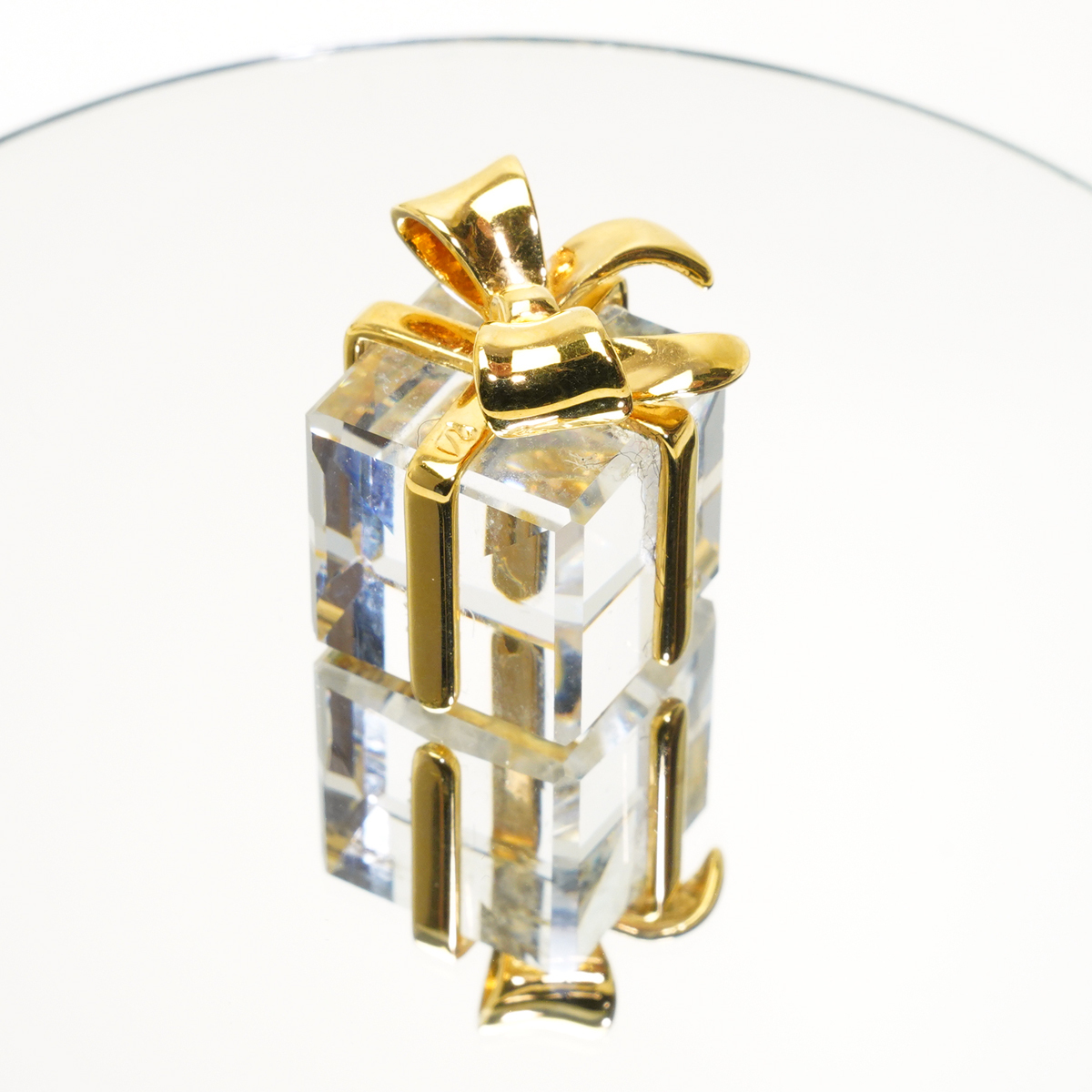  Swarovski подарок box украшение Gold SWAROVSKI