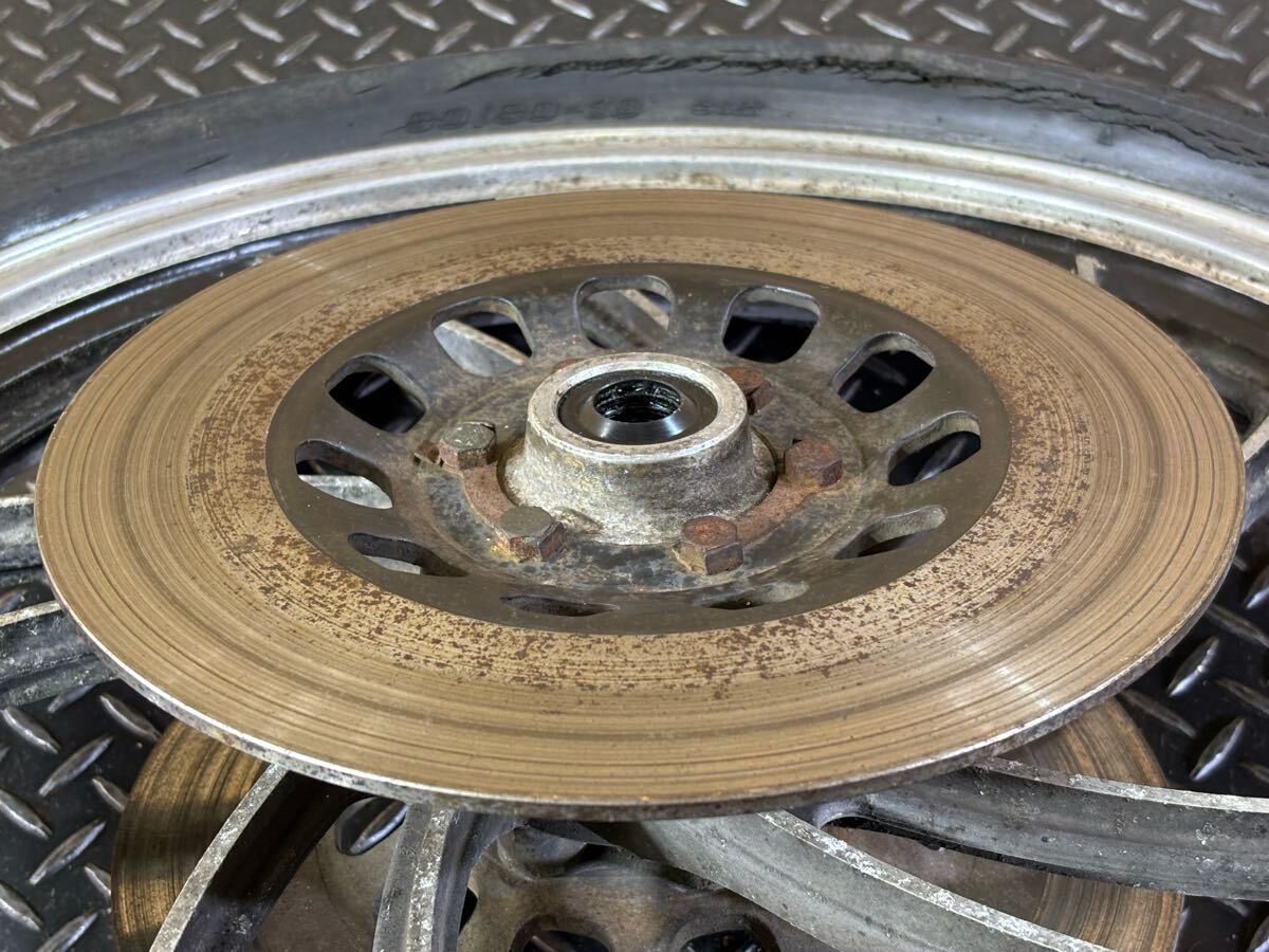 * Yamaha RZ250?RZ350?4L3?4U0?* переднее колесо литье двойной диск * оригинальный *a92