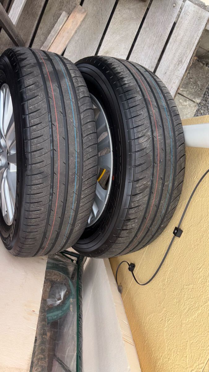 新型ノア・ヴォクシー 新車外し205/60R16 純正ホイールタイヤ 4本 車・バイク・自転車