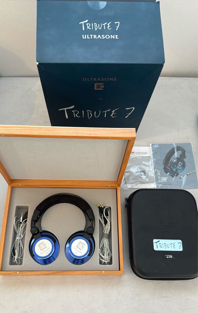 美品 ULTRASONE Tribute 7 ウルトラゾーン トリビュート 7 美品 ULTRASONE Tribute 7 ウルトラゾーン トリビュート 7