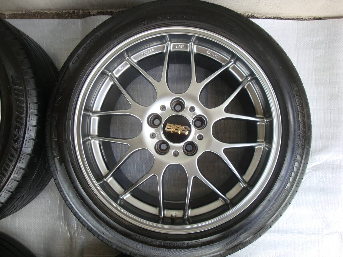 ☆ 送料込み 人気！ BBS RG-R DBK ＋ BS ブリジストン REGNO GR-9000 フェアレディZ アルファード 20系 などに 新品 ではない ☆_画像5