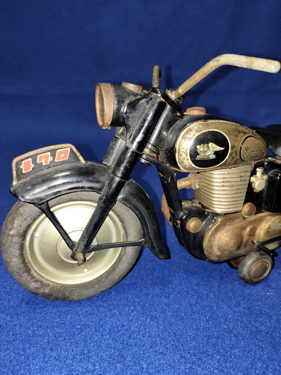 !_ жестяная пластина. игрушка Kawasaki MEGURO мотоцикл жестяная пластина. игрушка Kawasaki Meguro чёрный ценный материалы интерьер 