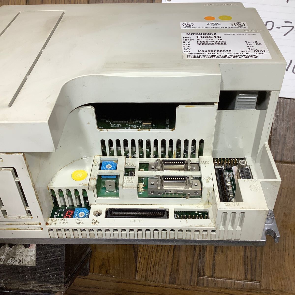 三菱電機【FCA64S】NCコントローラー中古品一般通電まで済みです 三菱電機【FCA64S】NCコントローラー中古品一般通電まで済みです