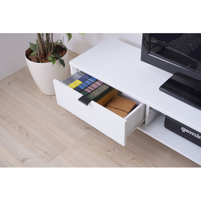 シーム ローボード 【ホワイト】 合成樹脂化粧合板 スチール(粉體涂裝) 5mm強化ガラス