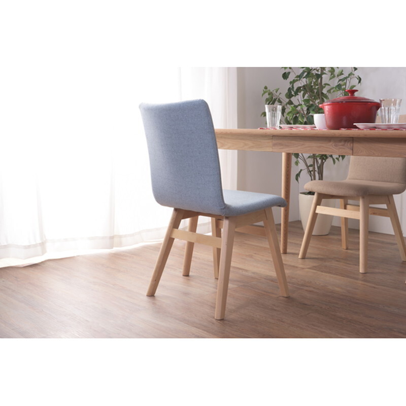 ダイニングチェア ライトブルー W45×D53×H81×SH43 az-hoc-711lb 送料無料 北欧 モダン 家具 インテリア ナチュラル テイスト 新生活 オススメ おしゃれ 東谷 ダイニングチェア ライトブルー W45×D53×H81×SH43 HOC-711LB