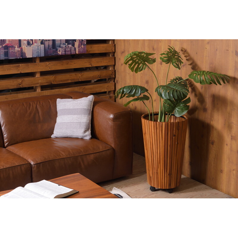  искусственная зелень монстера [ зеленый ] поли соль .biniru синтетическая смола 