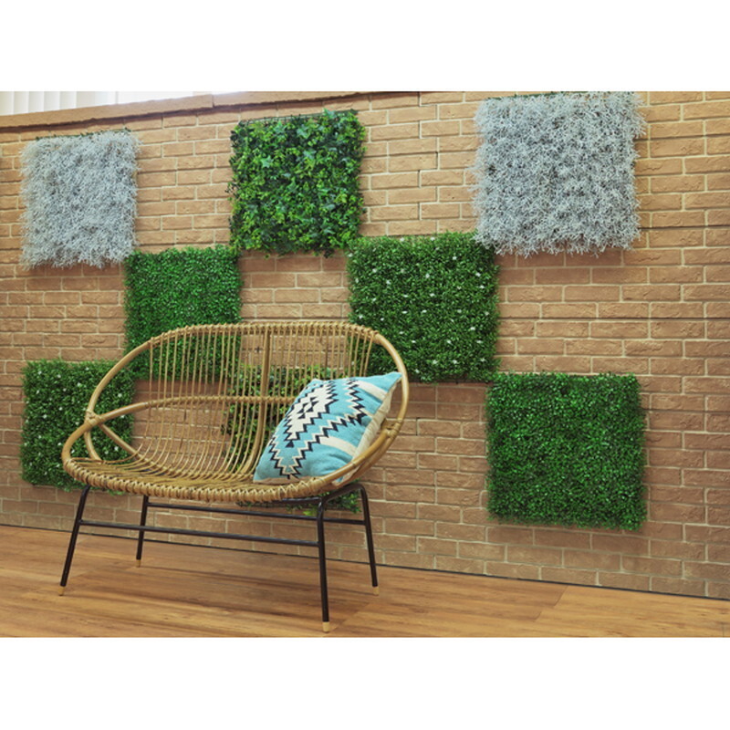  panel искусственная зелень [ белый ] поли echi Len 