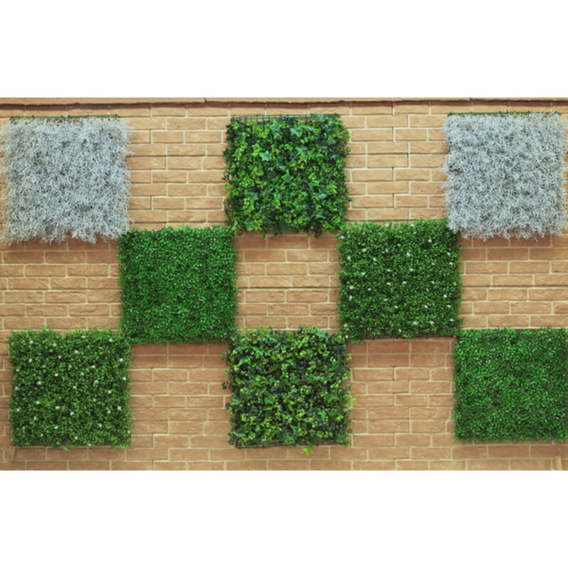  panel искусственная зелень [ белый ] поли echi Len 