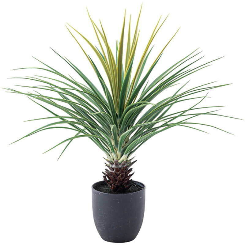  искусственная зелень Mini ананас [ зеленый ] поли соль .biniru синтетическая смола 